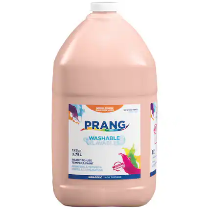 BRIGHT COLORS COULEURS VIVES
WASHABLE CLAVABLE
128 oz 3.78L
READY-TO-USE TEMPERA PAINT N PEINTURE A TEMPERA PRÊTE A L'UTILISATION
NON-TOXIC NON TOXIQUE