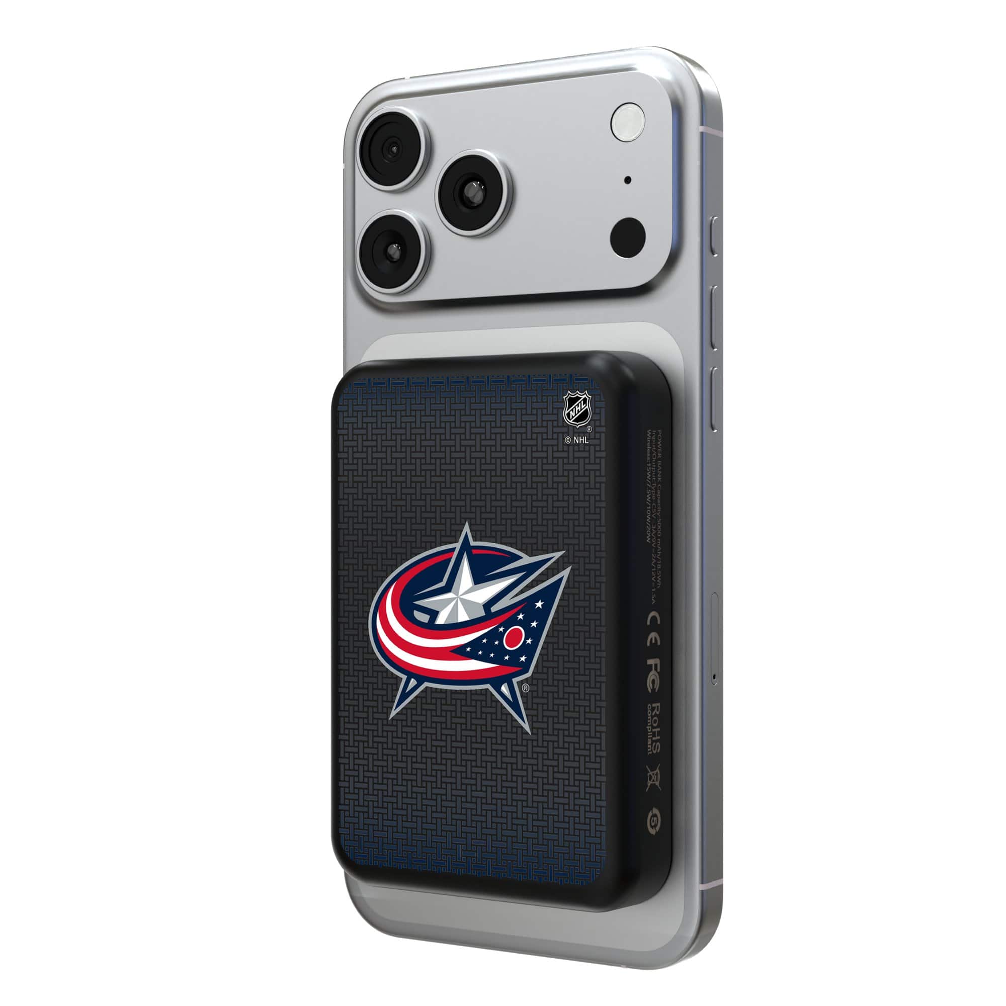 Keyscaper - Columbus Blue Jackets Wireless Magnetic Power Bank - Black price history on PriceWatchPro
