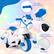 Anti-slip Handlebars
Wide Seat
Detachable Training Wheels
Footrests
