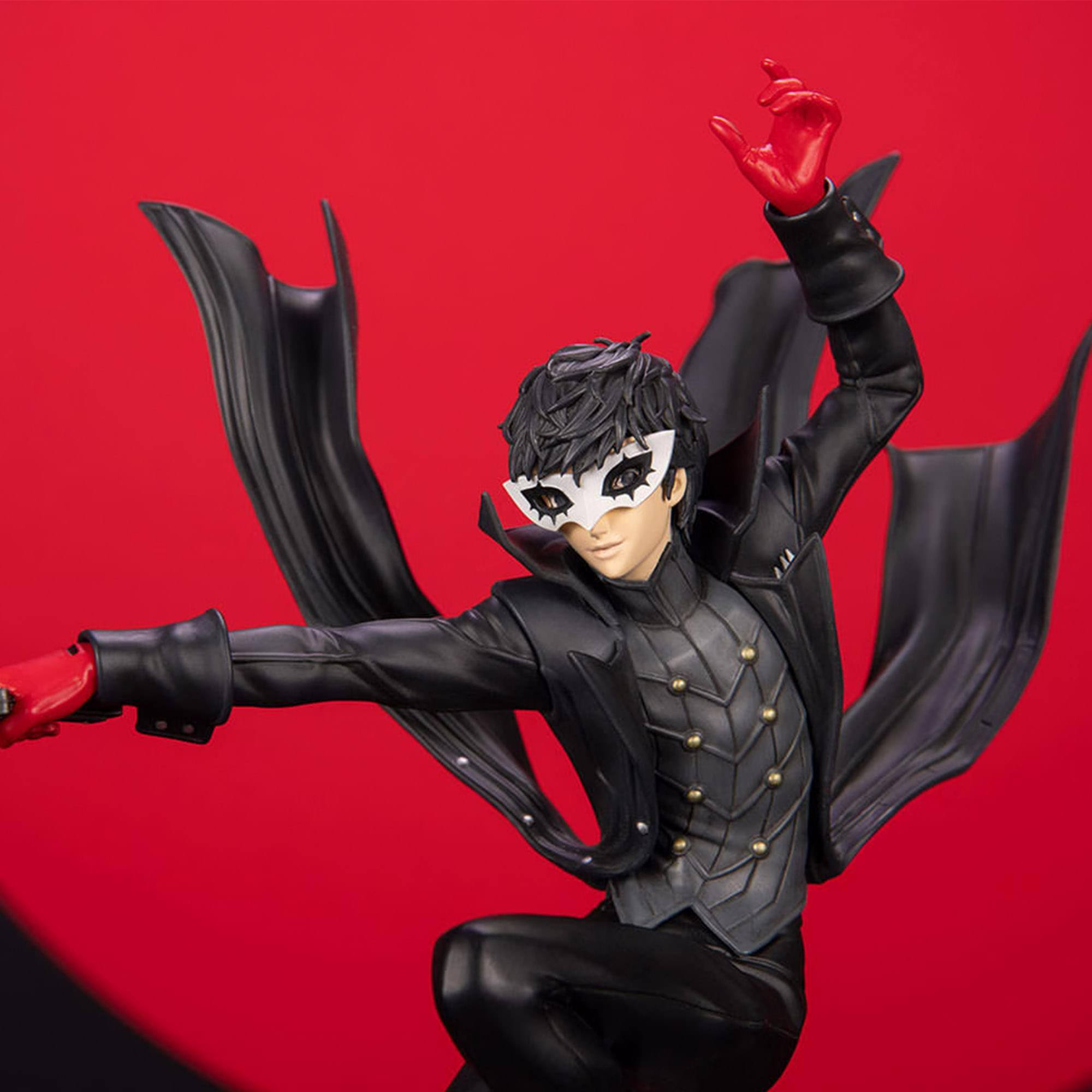 Alt View 4. Dark Horse Comics - Persona 5 Joker 6.5 Inch PVC Statue - Multi-Colored.