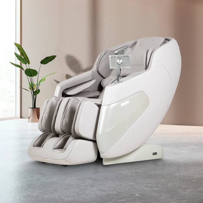 Alt View 1. Titan - Titan 3D Tesoro Zero Gravity Massage Chair with Full Body Shiatsu - Taupe - Taupe.