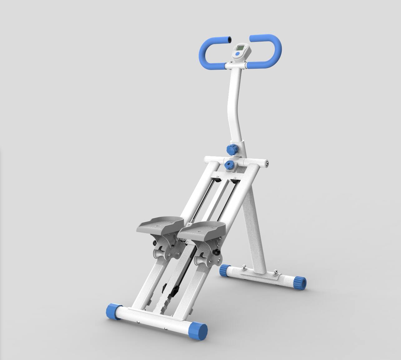 Alt View 2. Dexmalle - Dexmalle Stair Stepper with resistance - White.
