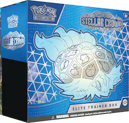 Pokémon - Pokemon TCG: Scarlet & Violet - Stellar Crown Elite Trainer Box