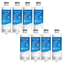 Waterdrop - WD-DA97-17376B-8 Refrigerator Water Filter - White