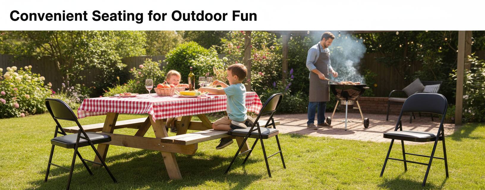 Convenient Seating for Outdoor Fun