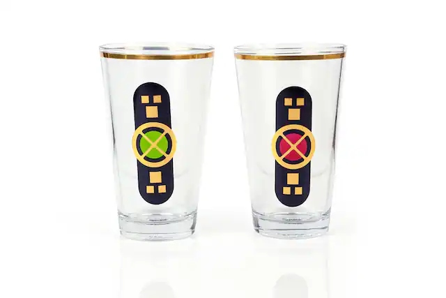 Front. Star Wars - Star Wars The Last Jedi Glassware - 16oz Glass Set - Clear.