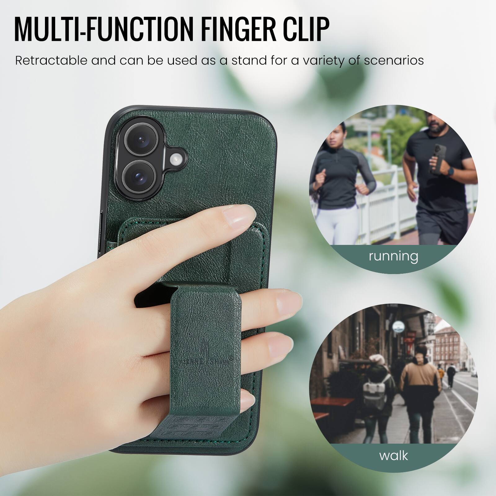 MULTI-FUNCTION FINGER CLIP

Retractable and can be used as a stand for a variety of scenarios

running

walk