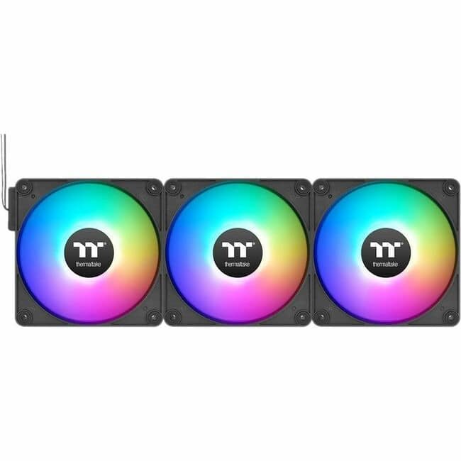 Thermaltake - CT120 EX Reverse 3pk Black - ARGB