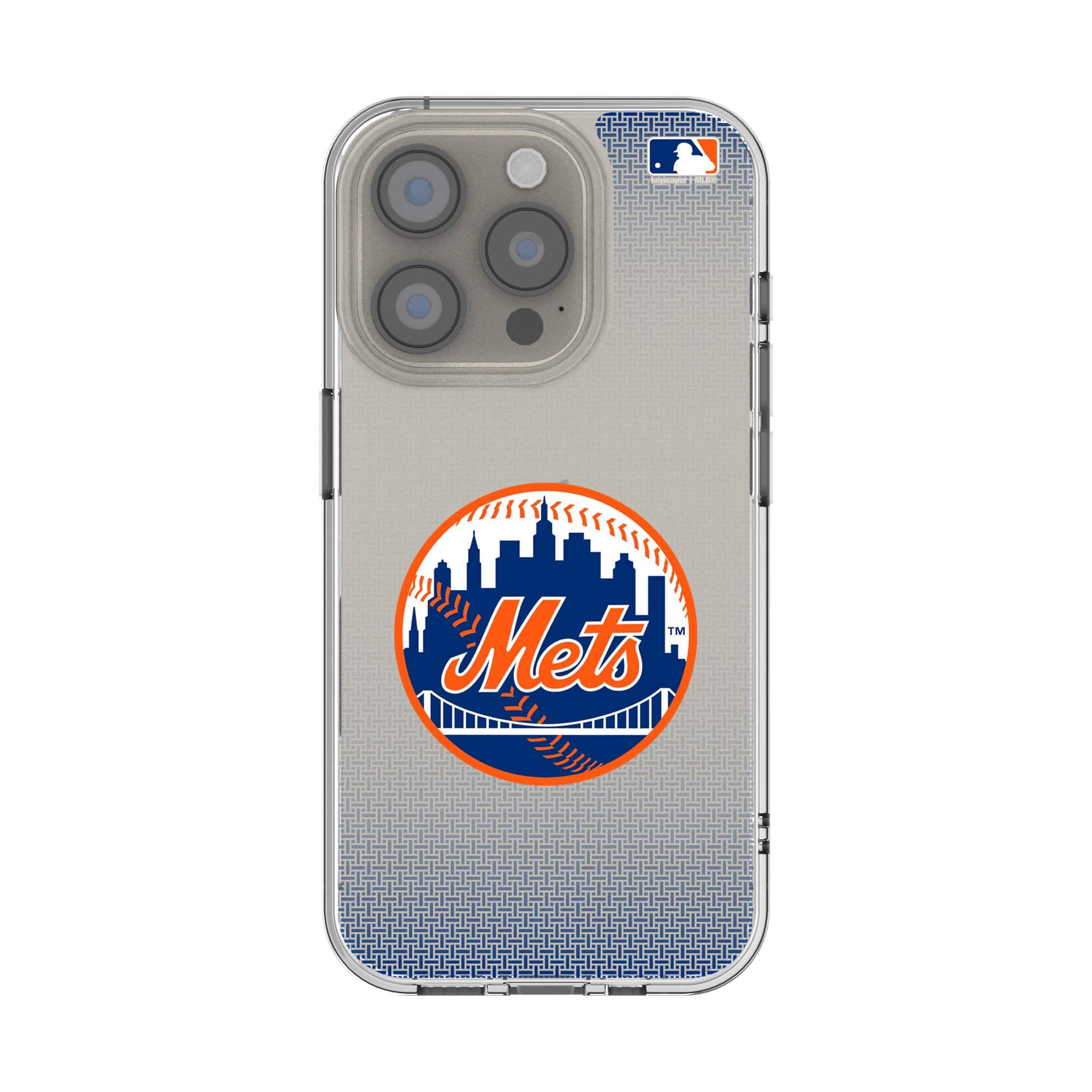 Keyscaper - MLB - New York Mets - Linen Logo iPhone Clear Case - 15 Plus - Multicolor price history on PriceWatchPro