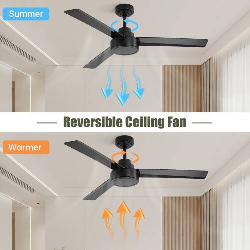 Summer Reversible Ceiling Fan Warmer