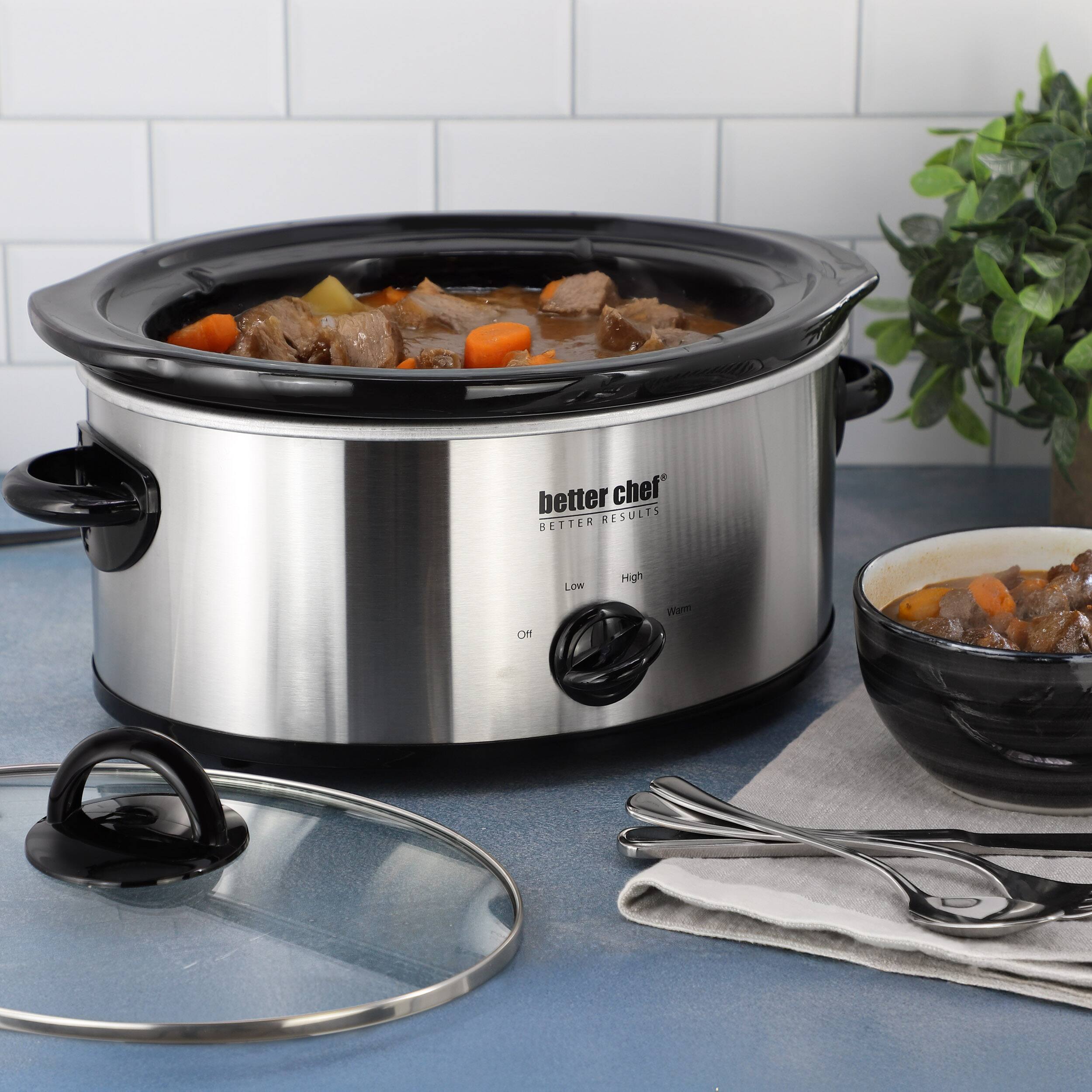 better chef  
BETTER RESULTS  
Low  
High  
Warm  
Off