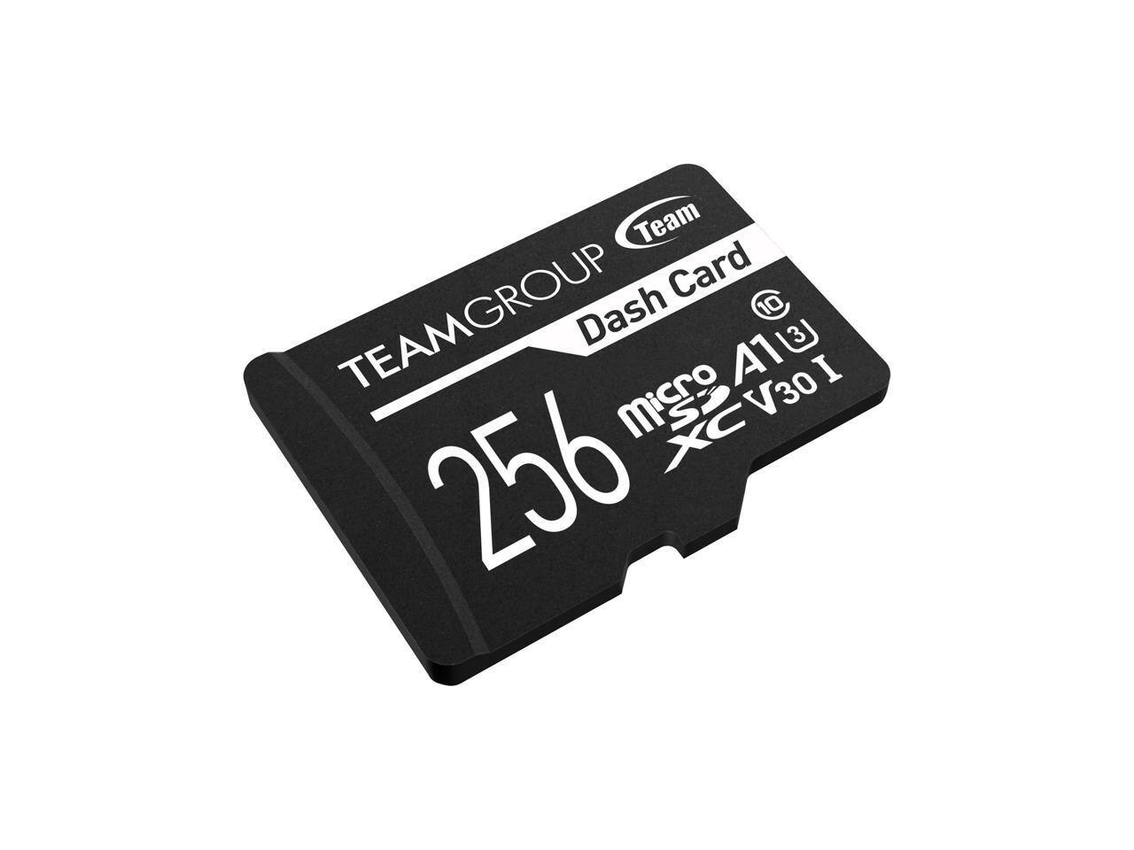 TeamGROUP Dash Card  
256GB  
MicroSDXC  
V30 I  
TEAMGROUP
