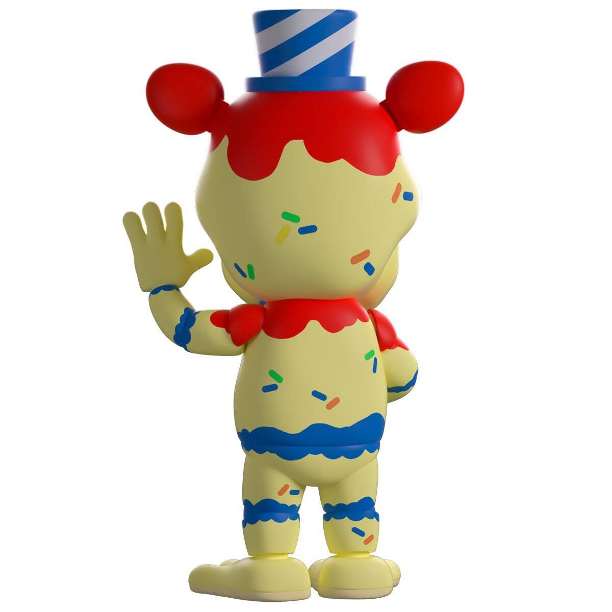 Back. Youtooz - Five Nights at Freddy's Collection Freddy Fazbear Cake Variant Limited Edition Vinyl Figure #77 - Multi-color.