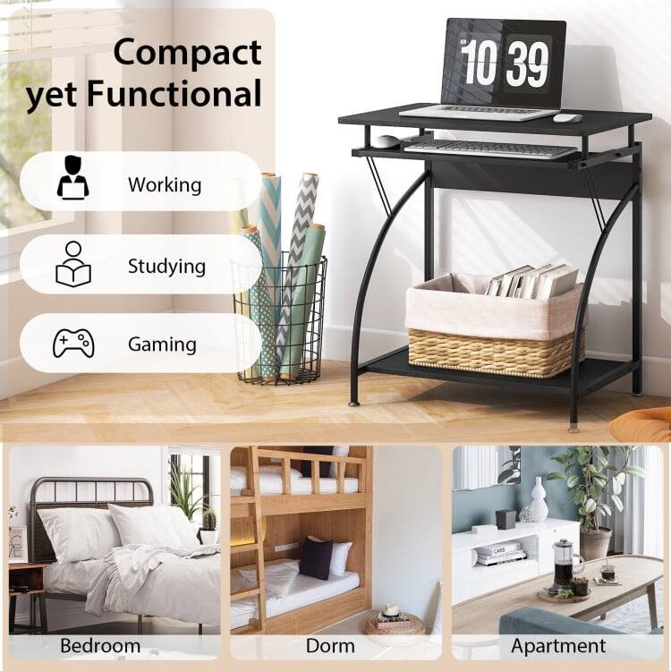 Compact yet Functional

- Working
- Studying
- Gaming

Bedroom  
Dorm  
Apartment