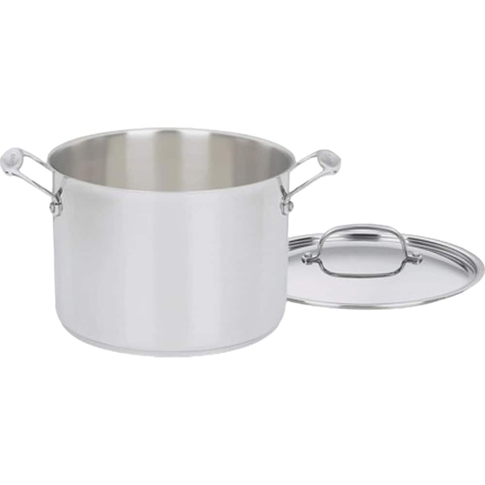 Cuisinart - Chef's Classic 8-Quart Stockpot 766-24 - Silver