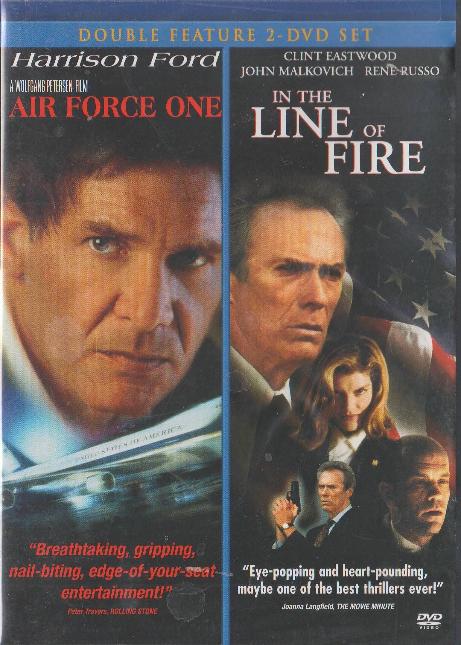 Front. Air Force One / In the Line of Fire - DVD.