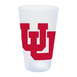 WinCraft - Utah Utes 16oz. Icicle Silicone Pint Glass - Multicolor