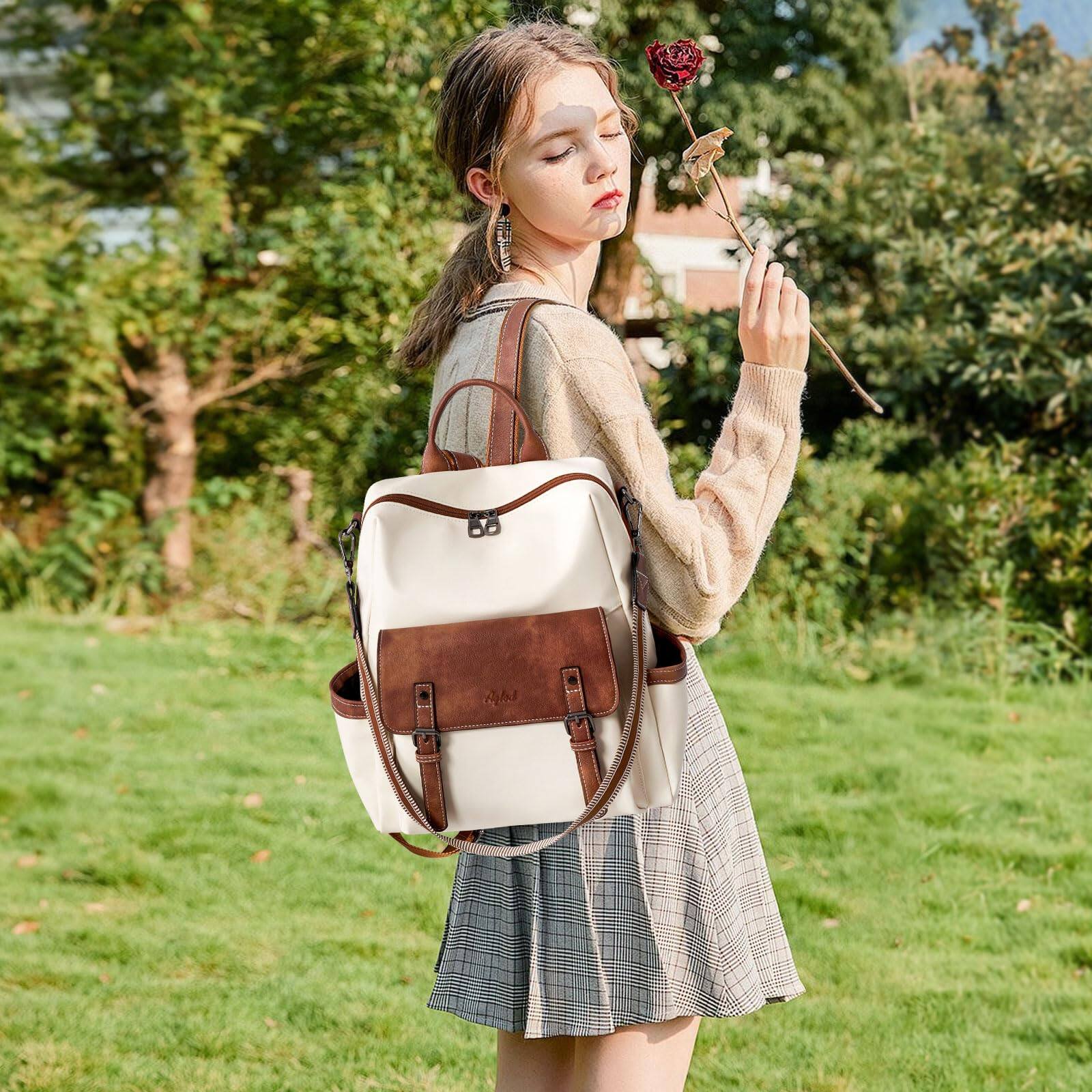 Cozy Serene Backpack Purse For Women Pu Leather Packs Designer Ladies ...