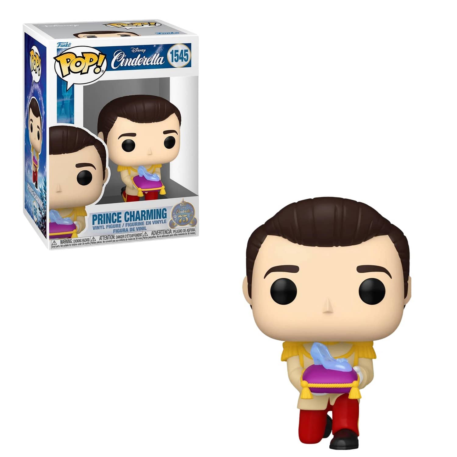 Funko Pop! Cinderella th Anniversary - Prince Charming - Multicolor