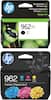 Download the free HP Smart app.
Téléchargez l'application HP Smart gratuite.
hpapp.com
962 XL
Black Noir
962
Cyan Magenta Jaune
Yellow
3-pack / Paquet de 3