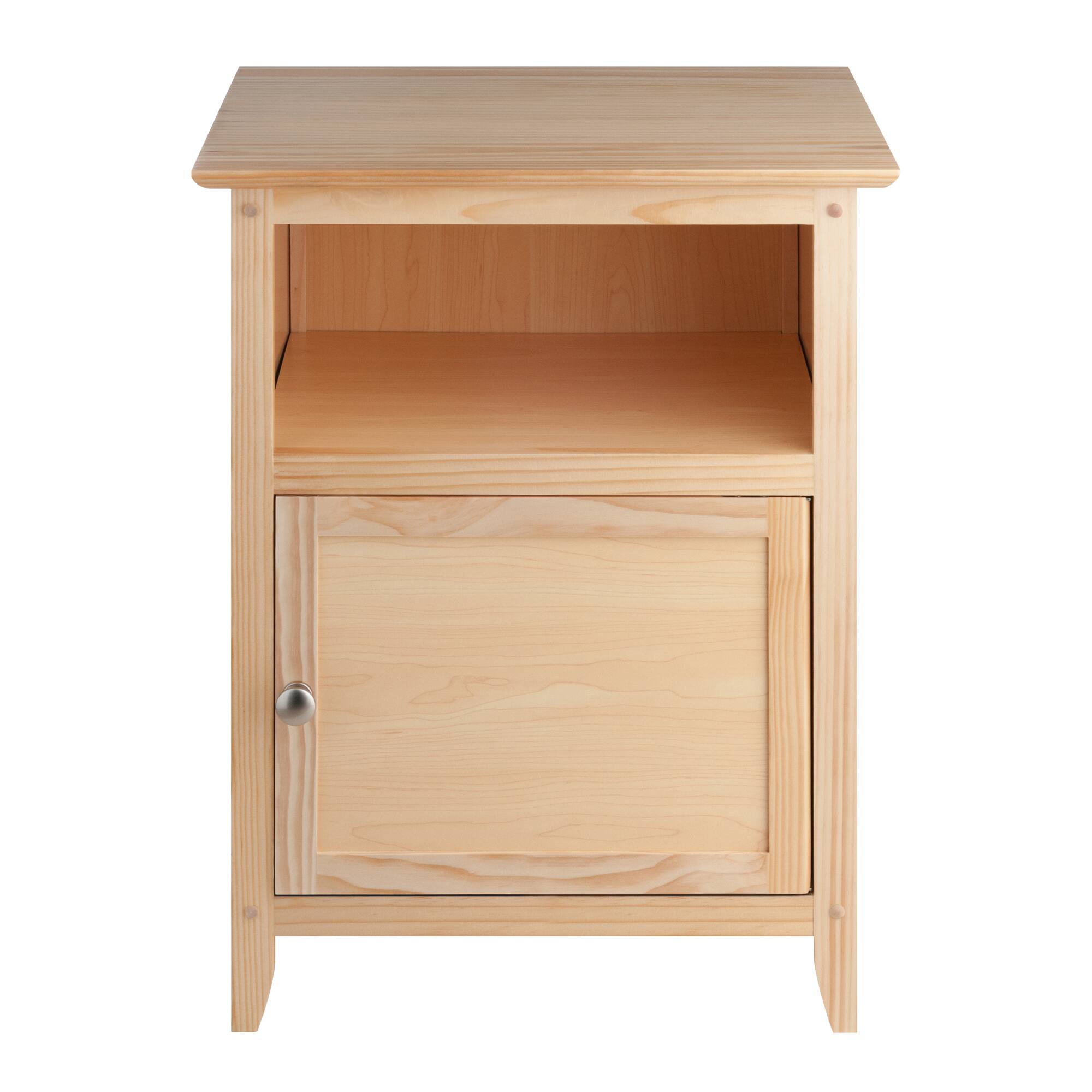 Back. Winsome Wood - Henry Accent Table, Nightstand - Natural.