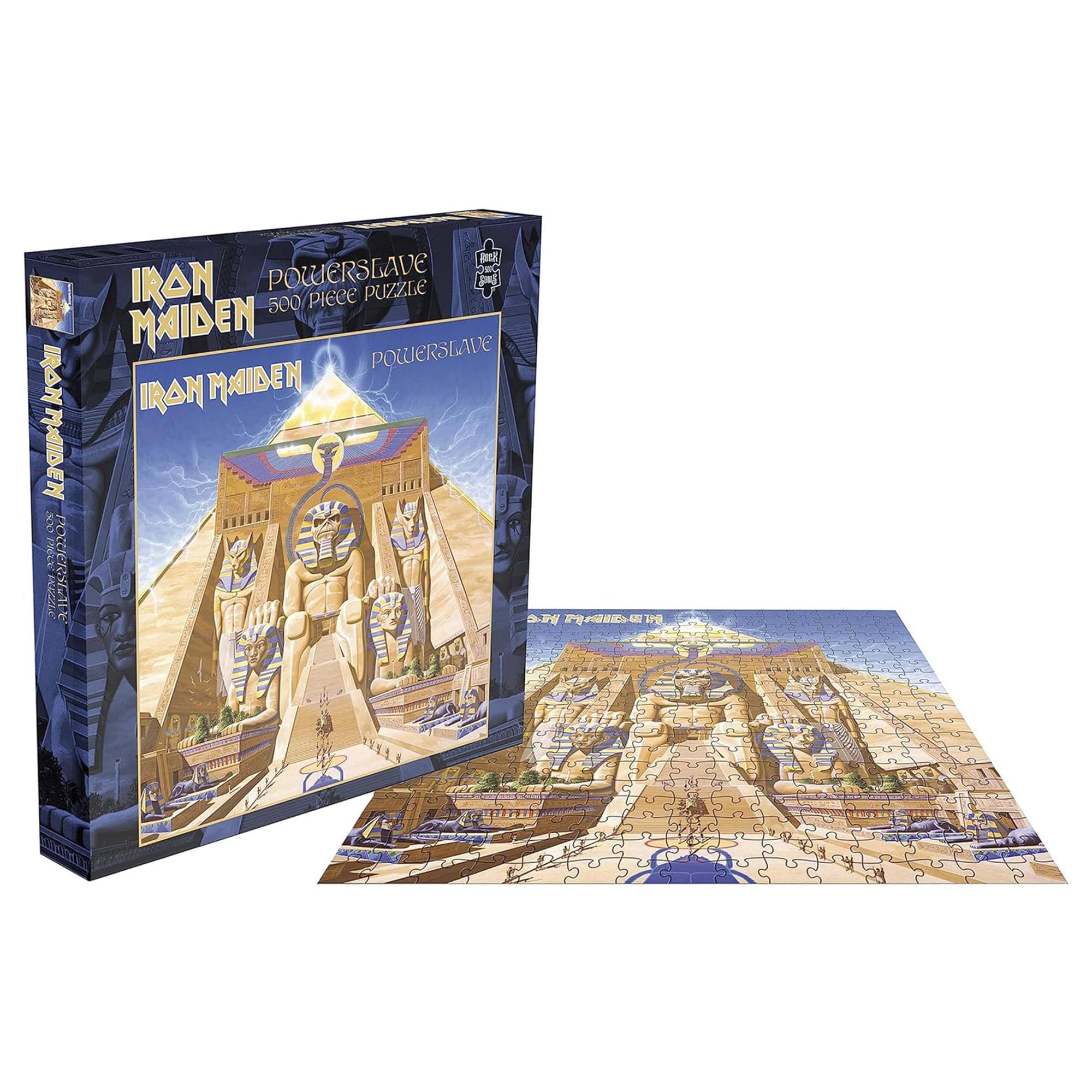 IRON MAIDEN  
POWERSLAVE  
500 piece puzzle  

IRON MAIDEN  
POWERSLAVE
