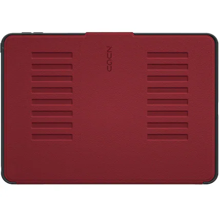 Front. ZUGU - Slim Protective Case for Apple iPad 10.2 Case (7th/8th/9th Generation, 2019/2020/2021) - Red.