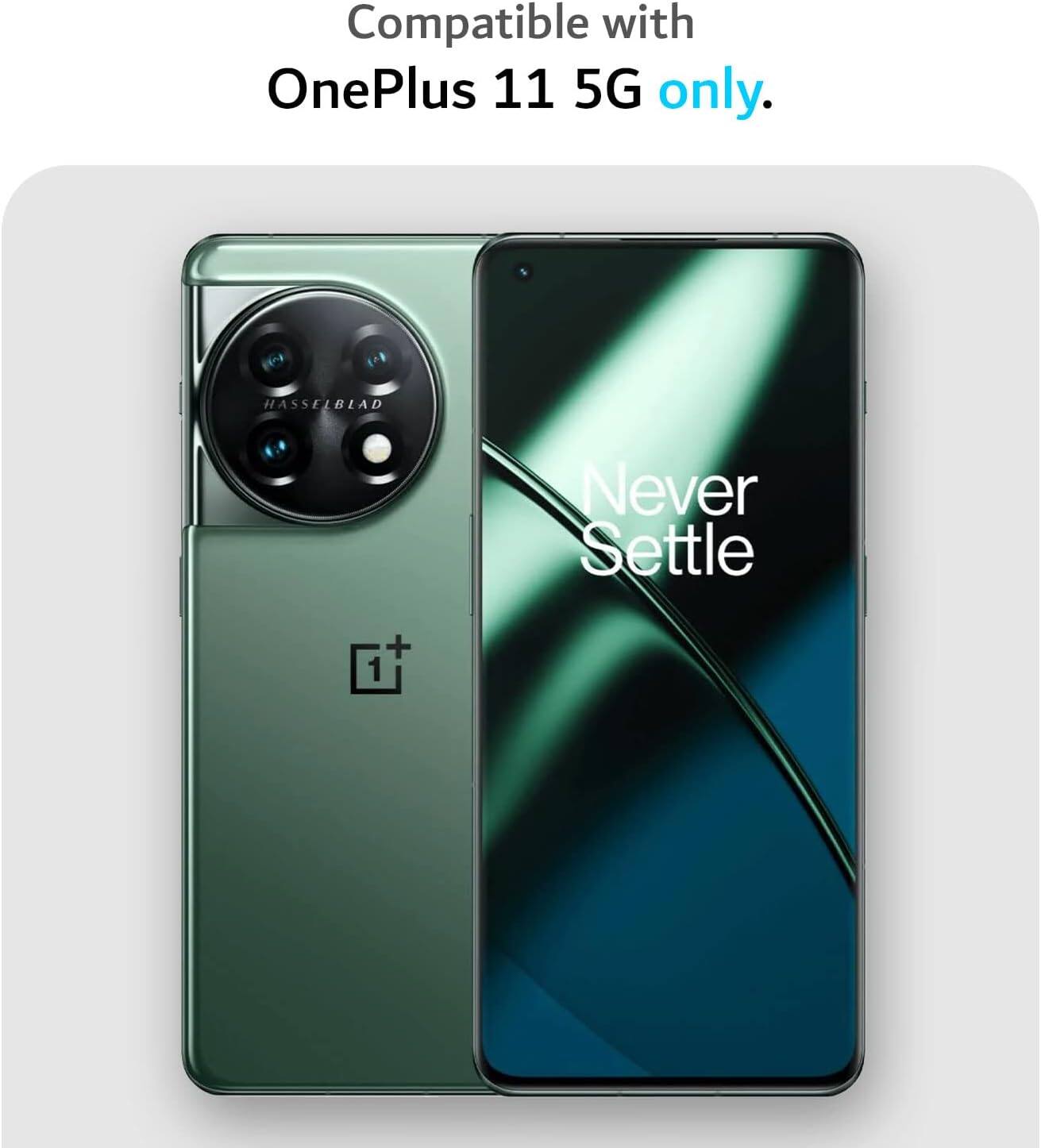 Compatible with OnePlus 11 5G only.  
HASSELBLAD  
Never Settle + 1