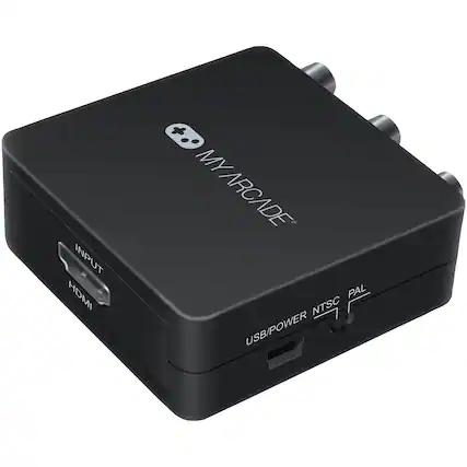 MY ARCADE
INPUT HDMI
USB/POWER NTSC PAL