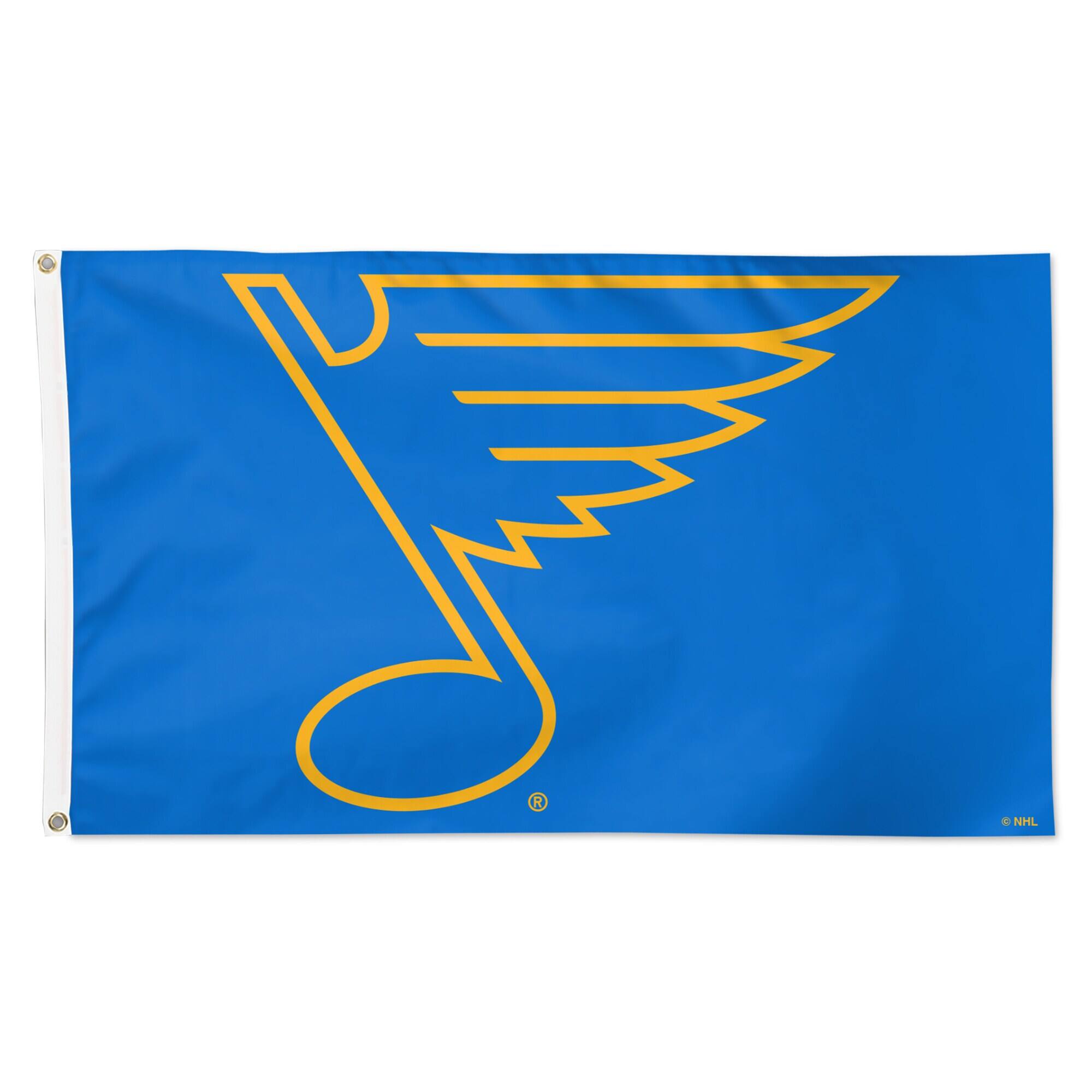 Front. WinCraft - St. Louis Blues 3' x 5' One-Sided Flag - Multicolor.