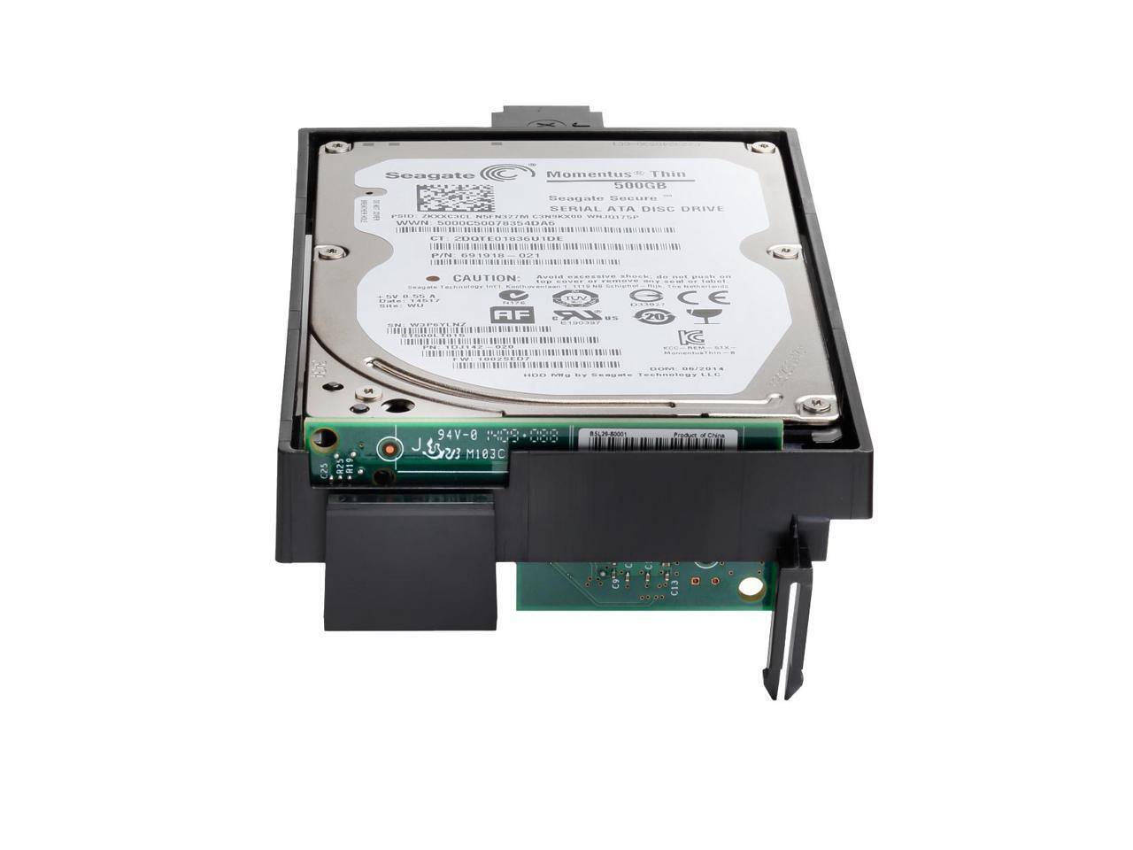 Seagate Momentus Thin 500GB  
Seagate Secure  
Seagate Genure  
BERIAL ATA DISC DRIVE  
CAUTION  
Avoid excessive shock, do not push on the top of the drive  
Made in China  
Product of China  
94V-0  
C25  
94V-0  
J 23 M183C