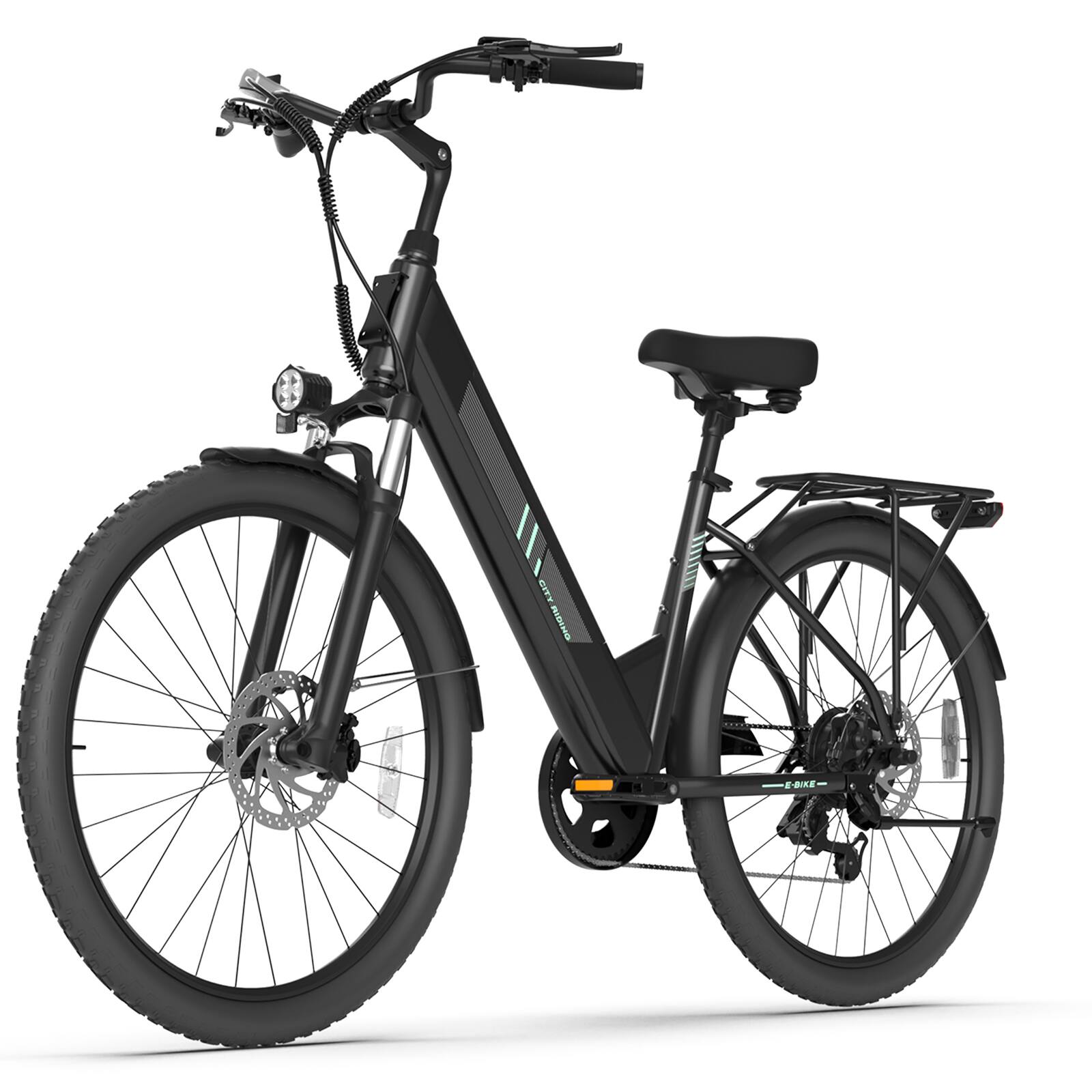 5th Wheel ROVERX Utility Commuter Electric Bike w/ 45 Max Operating ...