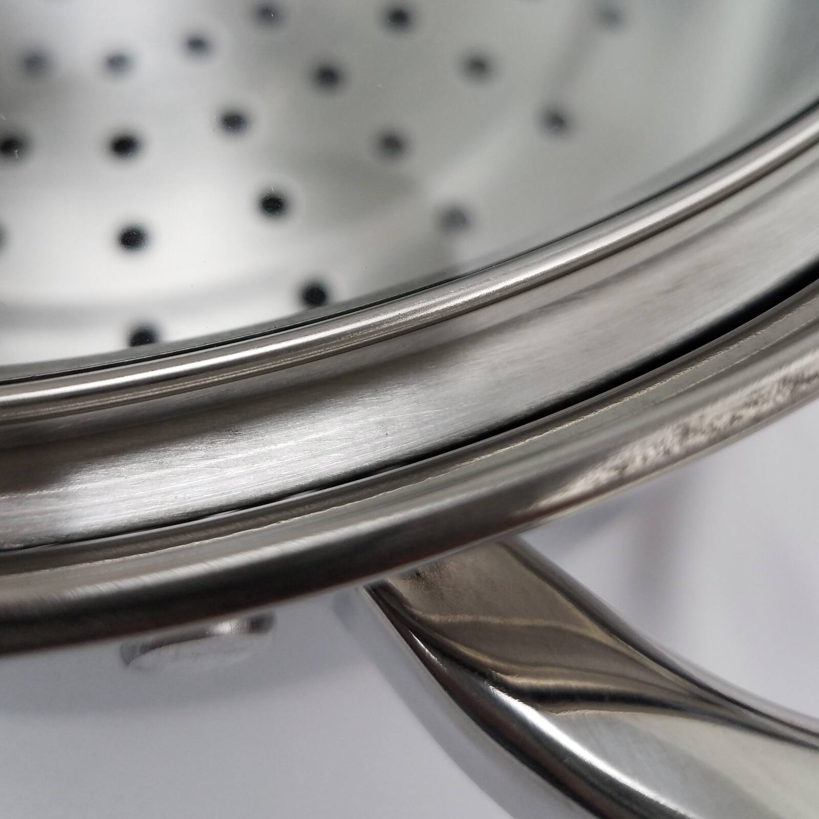 Alt View 3. Oster - Oster Sangerfield 6 Quart Stainless Steel Casserole Pan with Steamer Insert and Lid.