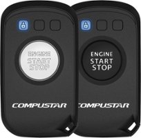 Compustar - 2-Way Remote Transmitters (2-Pack) - Gray - Front_Zoom