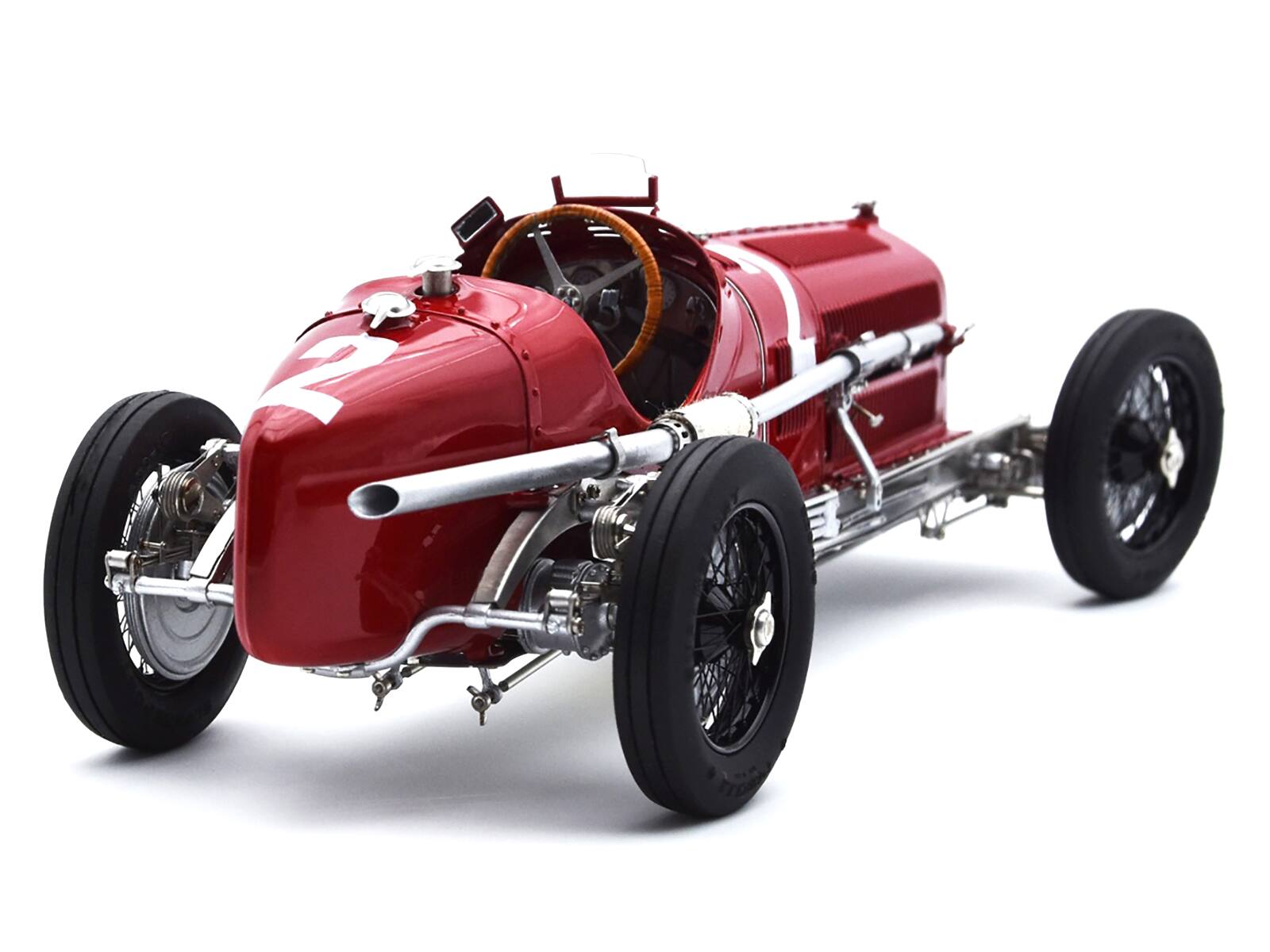 Alt View 6. CMC - Alfa Romeo Tipo B (P3) #2 Rudolf Caracciola Winner Germany GP (1932) Limited Edition to 1000 pcs 1/18 Model Car by CMC.