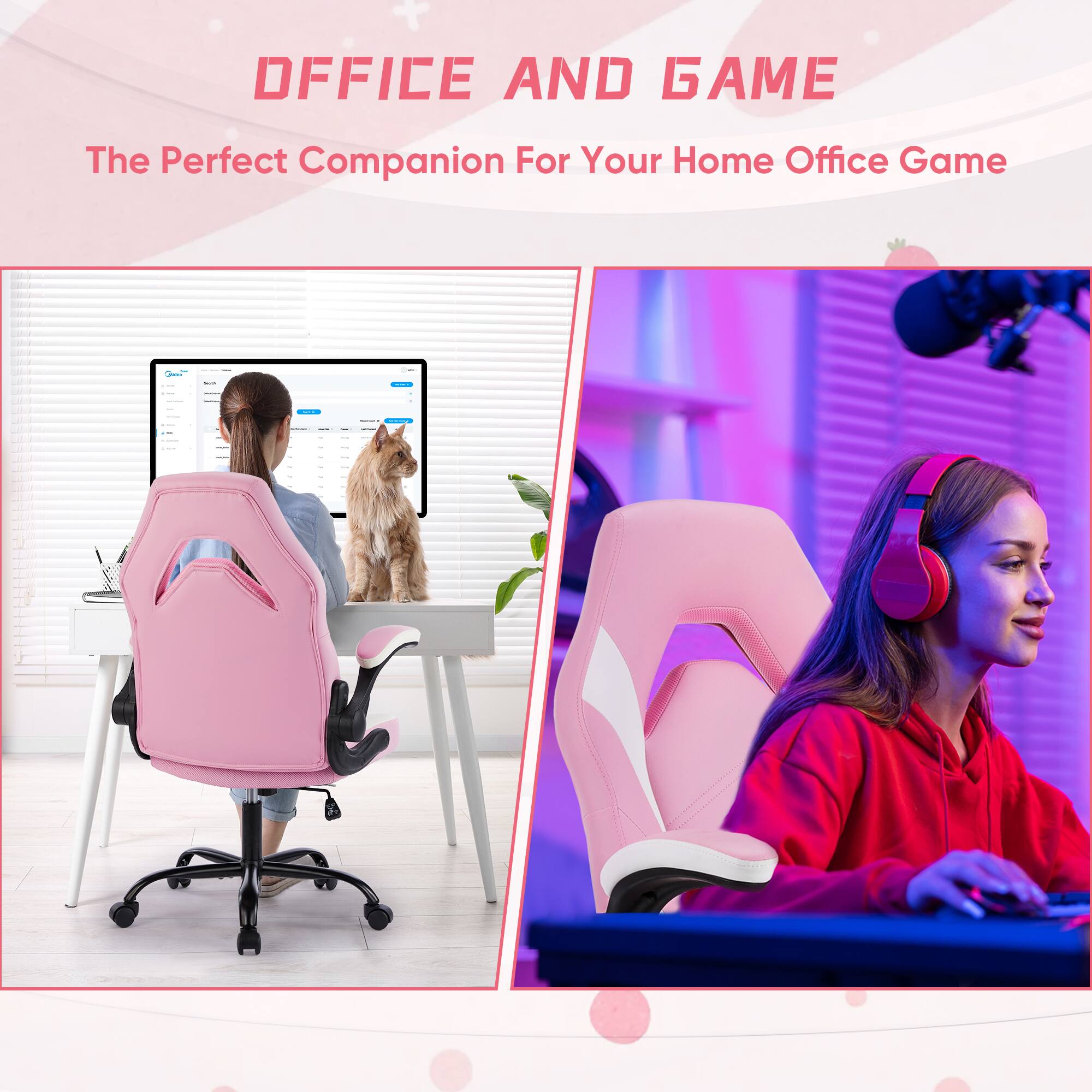 OFFICE AND GAME  
The Perfect Companion For Your Home Office Game