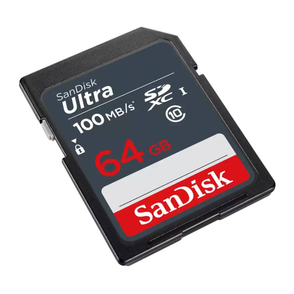 SanDisk Ultra SDXC I  
100 MB/s  
64 GB  
SanDisk