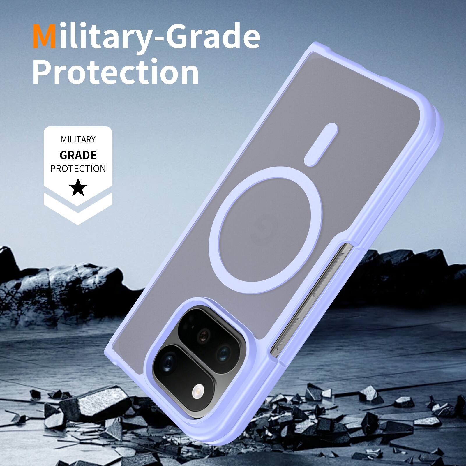 Military-Grade Protection  
MILITARY GRADE PROTECTION