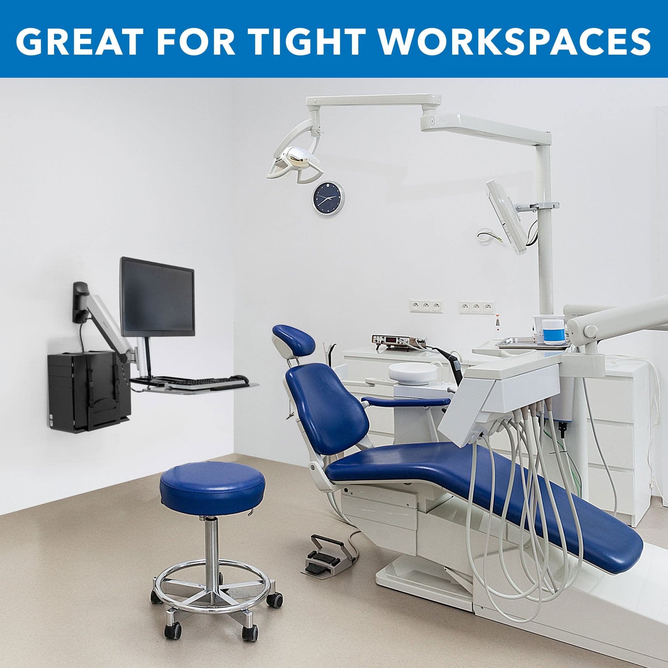 GREAT FOR TIGHT WORKSPACES
