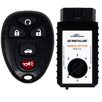 Car Keys Express EZ INSTALLER
GENERAL MOTORS REMOTE
GMPXA-G000 GMPXA-1000-1
Assembly Label
1 2 3 4 5 6 7 8
Assembly number: GMPXA-G000
Label number: GMPXA-1000-1
