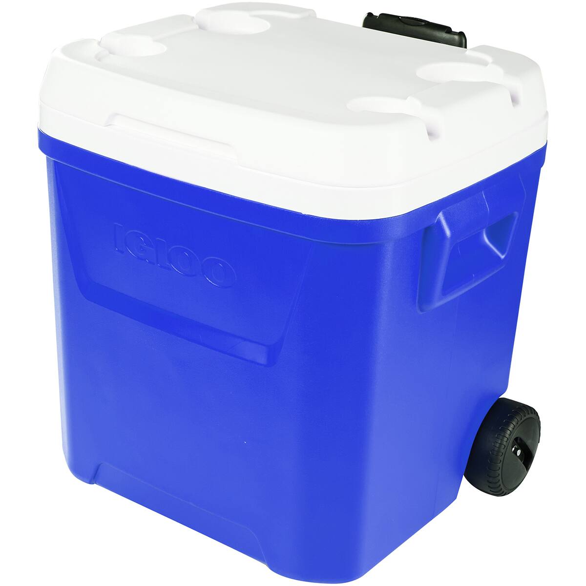 Alt View 2. Igloo - IGLOO Laguna 60 qt. Roller Hard Cooler - Majestic Blue - Blue.