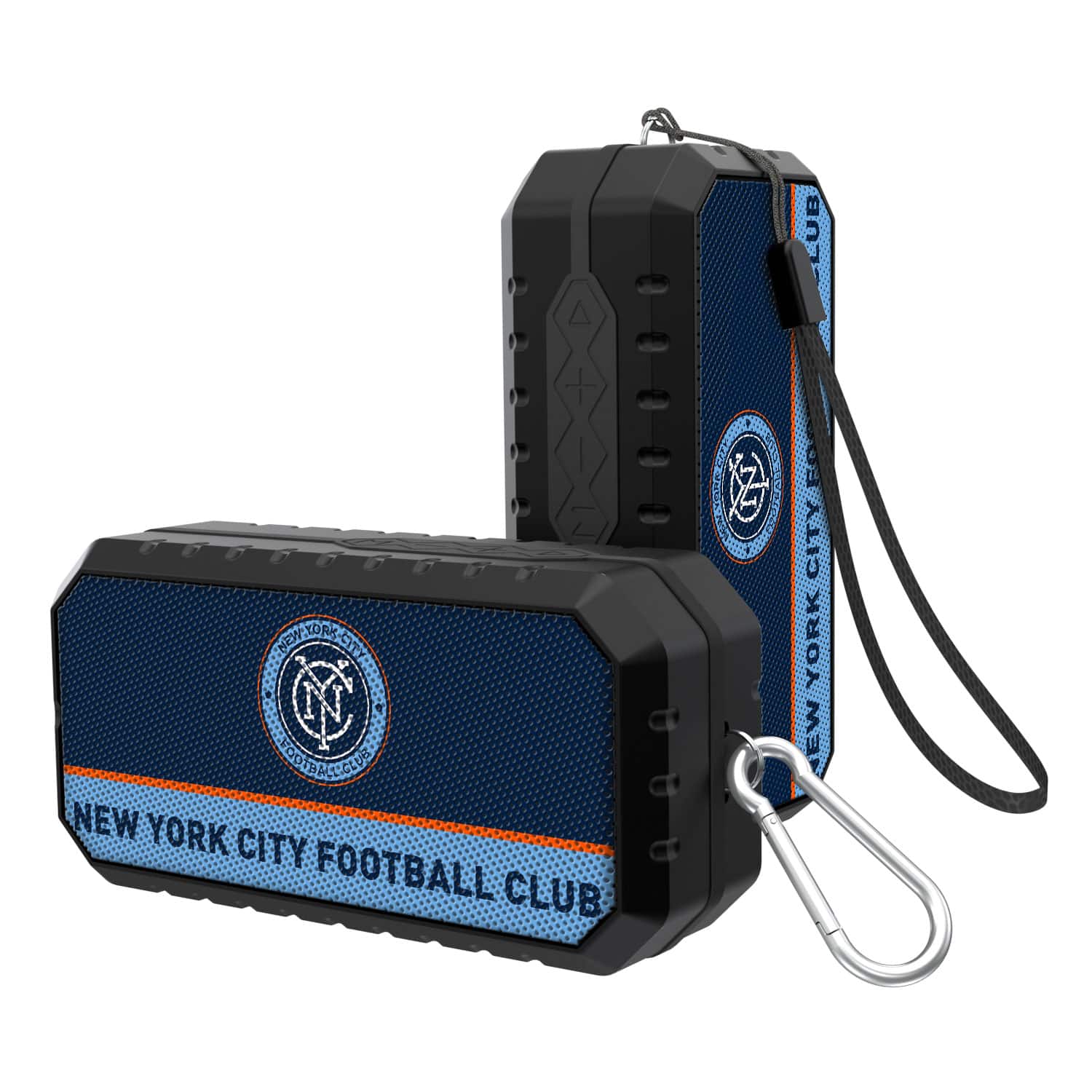Keyscaper - New York City FC Endzone Water-Resistant Bluetooth Speaker - Multicolor