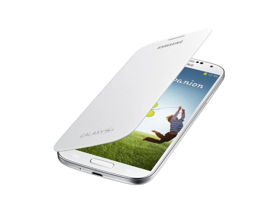 Samsung - Galaxy S4 Flip Cover I Color: - White
