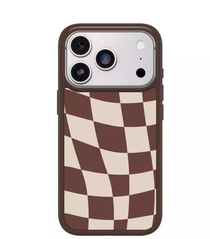 OtterBox - iPhone 17 Pro Symmetry Series Case for MagSafe with Camera Control - Wavy Mocha