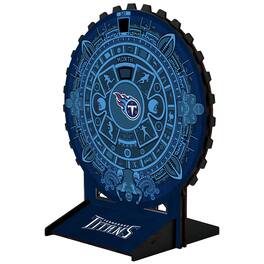 Fan Creations - Tennessee Titans Aztec Circle Desk Calendar - Multicolor
