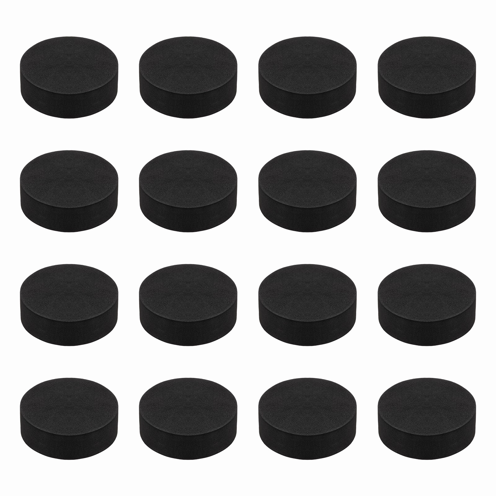 Unique Bargains - Single Sided Speaker Isolation Pads 60x20mm Round EVA Acoustic Foam Anti-Vibration Feet for Speaker Subwoofer, 16pcs - Black price history on PriceWatchPro