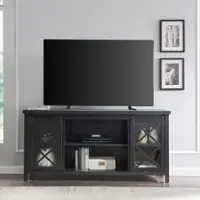 Camden&Wells - Johanna TV Stand for Most TVs up to 75" - Obsidian - Front_Zoom