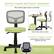 Office Chair Without Armrest: Not restrict space due to armrests, Space Saver, Easy to slide under your desk, Friendly To Bigger People, Seats without armrests are more spacious and cozy.