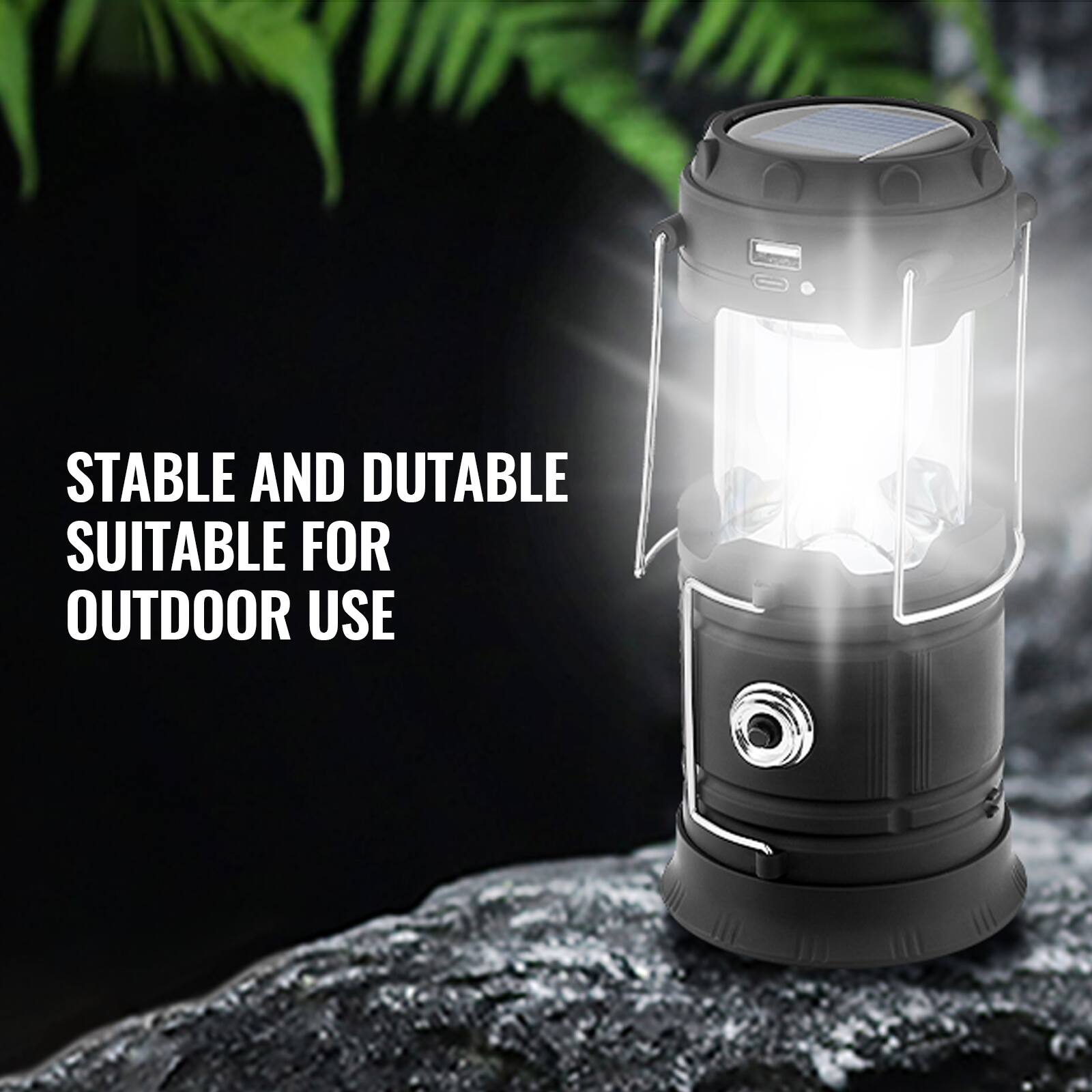 STABLE AND DUTABLE  
SUITABLE FOR OUTDOOR USE