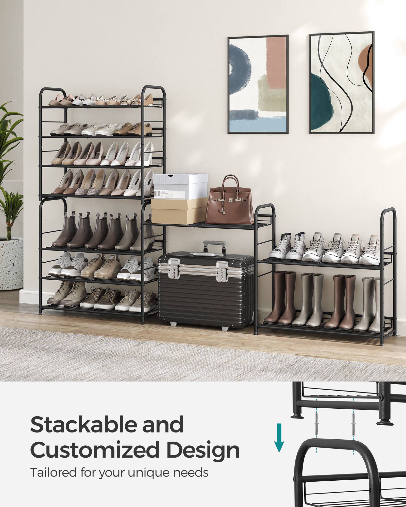 Stackable and Customized Design  
Tailored for your unique needs